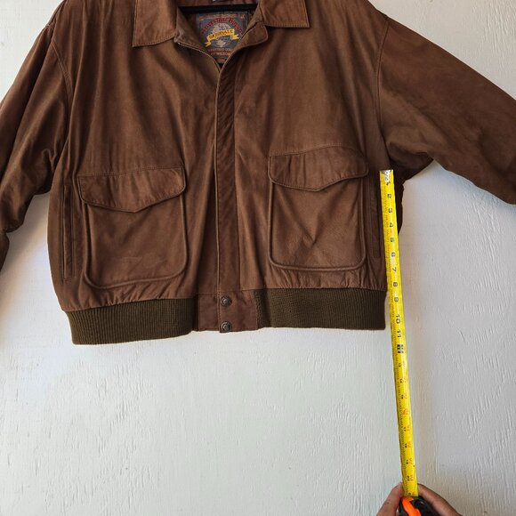 1X Size Adventure Bound Cognac Brown Suede Jacket - Picture 6 of 6